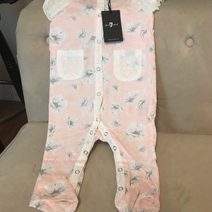 7 for all mankind onesie